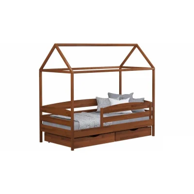 Children's bed Ammi Plus, light walnut